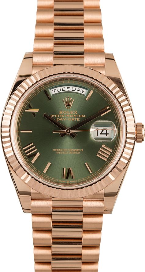 rose gold presidential rolex anniversary|rolex ref 228235 price.